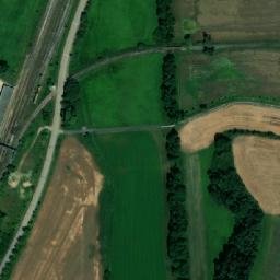 Satellite imagery of [Hněvčeves] church t., CZ