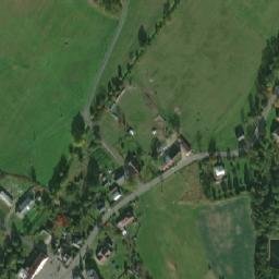 Satellite imagery of [Černá Voda] church t., CZ