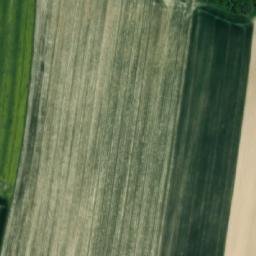 Satellite imagery of [Slezské Pavlovice[ church t., CZ