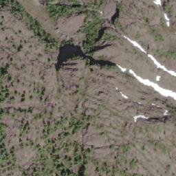 Satellite imagery of Tlakwa Mountain, CA