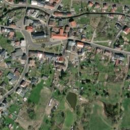 Satellite imagery of [Hroznětín] church t., CZ