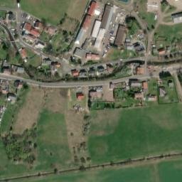 Satellite imagery of [Hroznětín] church t., CZ