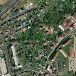Satellite imagery of [Ostrov nad Ohří] church t., CZ