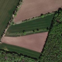 Satellite imagery of [Jarpice] church sanctus t., CZ