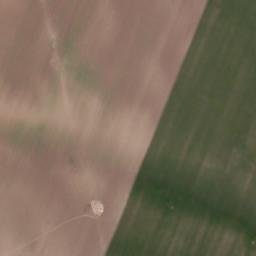 Satellite imagery of [Hospozín] church t., CZ