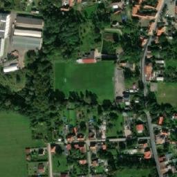 Satellite imagery of [Byšice] church sanctus t., CZ