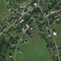 Satellite imagery of [Černá Voda] church t., CZ