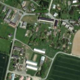 Satellite imagery of [Slezské Pavlovice] water t., CZ