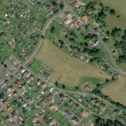 Satellite imagery of [Rotava] church t., CZ