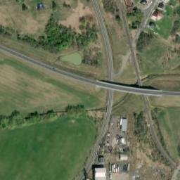 Satellite imagery of [Hroznětín] church t., CZ