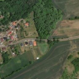 Satellite imagery of [Radonice-Vintířov] church t., CZ