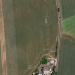 Satellite imagery of [Žatec] heating plant chimney, CZ