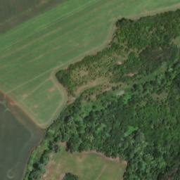 Satellite imagery of [Žatec] heating plant chimney, CZ