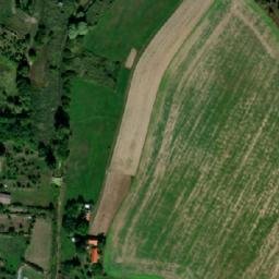 Satellite imagery of [Rožďalovice] church t., CZ