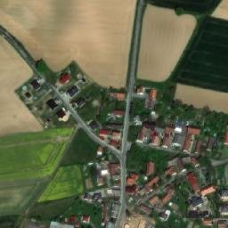 Satellite imagery of [Stračov] church t., CZ