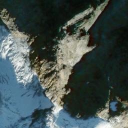 Satellite imagery of Archduke Mountain, CA