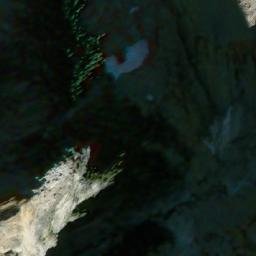 Satellite imagery of Archduke Mountain, CA