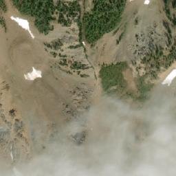 Satellite imagery of Mount Abel, CA
