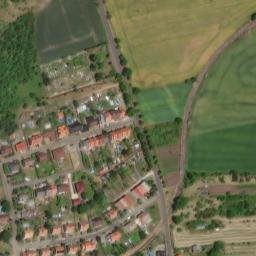 Satellite imagery of [Radonice u Kadaně] church t., CZ