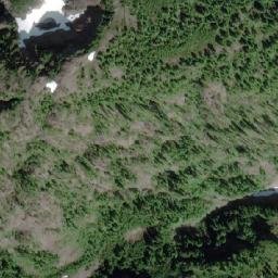 Satellite imagery of Mount Kitchener, CA
