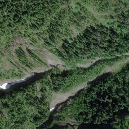 Satellite imagery of Mount Kitchener, CA