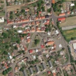 Satellite imagery of [Radonice u Kadaně] church t., CZ