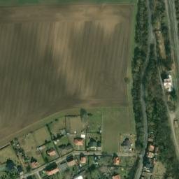 Satellite imagery of [Klobuky] church t., CZ