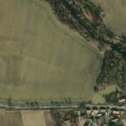 Satellite imagery of [Hostín u Vojkovic] church t., CZ