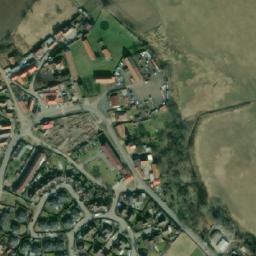 Satellite imagery of [Obříství] church t., CZ