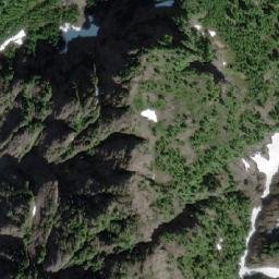 Satellite imagery of Mount Kitchener, CA