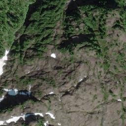 Satellite imagery of Mount Kitchener, CA
