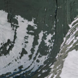 Satellite imagery of Courcelette Peak, CA