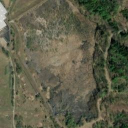 Satellite imagery of [Ostrov nad Ohří] heating plant chimney, CZ