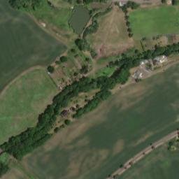 Satellite imagery of [Radonice u Kadaně] church t., CZ