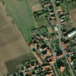 Satellite imagery of [Liběšice u Žatce] church t., CZ