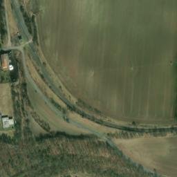 Satellite imagery of [Klobuky] church t., CZ