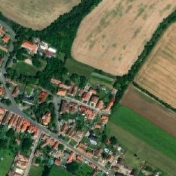 Satellite imagery of [Čečelice] church t., CZ