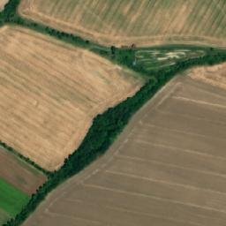 Satellite imagery of [Čečelice] church t., CZ