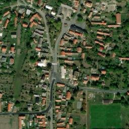 Satellite imagery of [Mcely] castle t., CZ