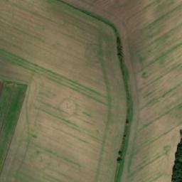 Satellite imagery of [Žitovlice] church t., CZ