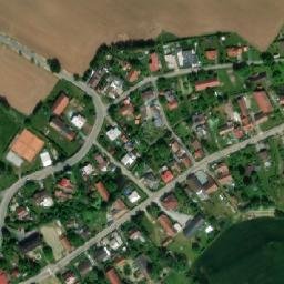 Satellite imagery of [Pohoří u Dobrušky] church t., CZ