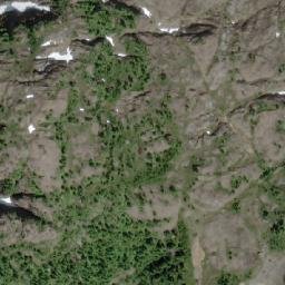 Satellite imagery of Mount Kitchener, CA