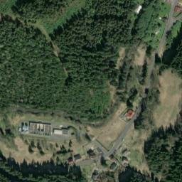 Satellite imagery of Rotas [Rotava] factory chimney, CZ