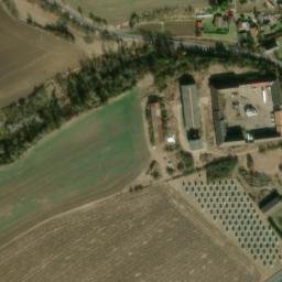 Satellite imagery of [Žatec-Radíčeves] church t., CZ