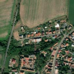 Satellite imagery of [Hřivice] belfry, CZ