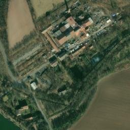 Satellite imagery of [Klobuky] church t., CZ