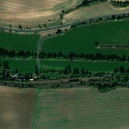 Satellite imagery of [Klobuky-Páleček] church sanctus t., CZ