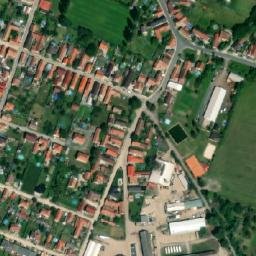 Satellite imagery of [Čečelice] church t., CZ