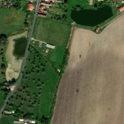 Satellite imagery of [Žitovlice] church t., CZ