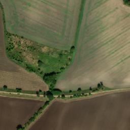 Satellite imagery of [Žitovlice] church t., CZ